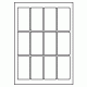 578 - Label Size 45mm x 84mm - 12 labels per sheet